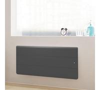Radiateur Fonte INTUIS AXOO 1000W Bas Gris anthracite connecté NEN3093SEHS