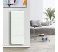 Radiateur Fonte INTUIS AXOO 1000W Vertical blanc connecté NEN3083SEEC