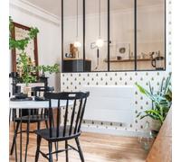 Radiateur Fonte INTUIS AXOO 1500W horizontal blanc connecté NEN3075SEEC