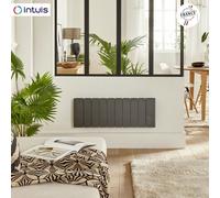 Radiateur Fonte NOIROT BELADOO Nativ 1000W Bas Anthracite connecté INTUIS M153323