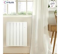Radiateur Fonte NOIROT BELADOO Nativ 1250W blanc connecté INTUIS M153114
