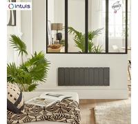 Radiateur Fonte NOIROT BELADOO Nativ 1500W Bas Anthracite connecté INTUIS M153325