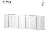 Radiateur Fonte NOIROT BELADOO Nativ Plinthe 1000W blanc connecté INTUIS M153413