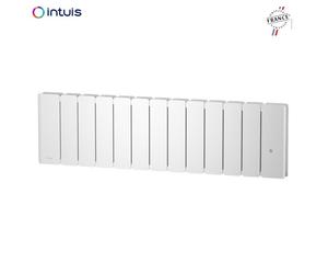 Radiateur Fonte NOIROT BELADOO Nativ Plinthe 1500W blanc connecté INTUIS M153415