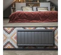 Radiateur Fonte NOIROT CALIDOO 1500W Bas gris anthracite connecté NEN3035SEHS