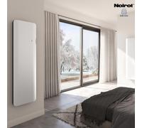 Radiateur Fonte NOIROT DOOK 1500W Vertical blanc connecté NEN3375TCEC