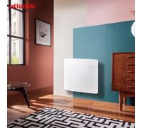 Radiateur fonte VERALI 1000W horizontal blanc brillant - ATLANTIC 507653