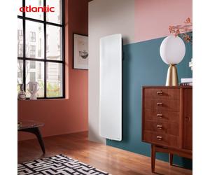 Radiateur fonte VERALI 2000W vertical blanc brillant - ATLANTIC 507657