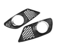 Radiateur grilles Pour Mercedes Pour Benz Pour C Classe W204 2008-2010 Nid D'abeille Hexagonal Voiture Avant Pare-chocs Antibrouillard Lampe Calandre Couverture