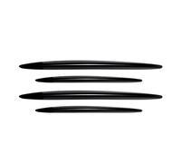 Radiateur grilles Pour Mercedes Pour Benz Pour GLC Classe X254 GLC260 GLC300 Pour AMG 2023+ Couvercle Cadre D'admission D'air Capot Latéral Pare-chocs Avant(Fibre de carbone)