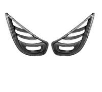 Radiateur grilles Pour Toyota Pour Highlander 2020 2021 2022 Garniture Couvercle Phare Antibrouillard Avant Garniture Lampe Ventilation Latérale Voiture Cadre D'admission Lunette Calandre