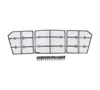 Radiateur grilles Pour Toyota Pour Land Cruiser Pour Prado 150 FJ150 2014-2017 Filet D'insertion Calandre Avant En Maille Moustiquaire Voiture