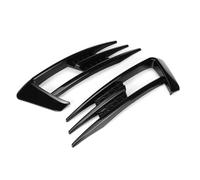 Radiateur grilles Pour VW Pour Golf 7 MK7 2014-2017 Pare-chocs Avant Lampe Latérale Capot Cadre D'admission Antibrouillard Couvercle Ventilation Garniture Calandre(Noir brillant)