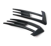 Radiateur grilles Pour VW Pour Golf 7 MK7 2014-2017 Pare-chocs Avant Lampe Latérale Capot Cadre D'admission Antibrouillard Couvercle Ventilation Garniture Calandre(Fibre de carbone)