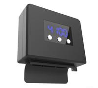 Radiateur hôte avec refroidissement par aspiration, moniteur de température à affichage numérique, Type-C pour connexion à la caméra, refroidisseur de console de jeu ABS noir