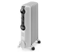 Radiateur Huile DeLonghi RADIA Trrs 0715 B, 7 Éléments, Thermostat