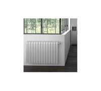 Radiateur inertie Alu Mythyk Horizontal Gris Ardoise 1000W