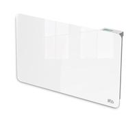 Radiateur inertie céramique avec façade en verre 1500 W - IP24 - NF - Fil pilote 6 ordres