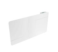 Radiateur à Inertie Fonte SIERRA 1000W - Confort Thermique Optimal, Accumulation de Chaleur Durable, Programmation Personnalisable, Détection Automatique de Fenêtre Ouverte, Sécurité Enfant et Design Élégant en Blanc Mat. Idéal pour une Gestion Éco-Énergé