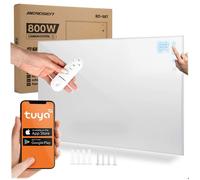 Radiateur infrarouge - BERDSEN - Berdsen BD-987 - 800 W - Carbon Crystal - Wi-Fi Tuya
