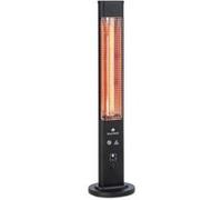 Radiateur infrarouge - Heat Guru Plus - Radiateur d'extérieur - 1200W - Télécommande - Noir