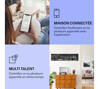 Radiateur infrarouge intelligent Wonderwall Air Art pont 120x30 cm 350 W