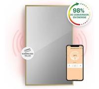 La Palma 1000 smart Radiateur 2 en 1 convecteur infrarouge 120x60cm 1000W miroir
