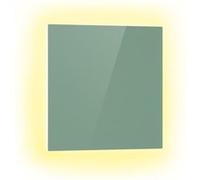 Radiateur infrarouge - Klarstein Mojave 500 - Panneau chauffant - 60x60cm - 500W - Connecté - Vert Vert G