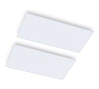 Radiateur infrarouge de plafond Wondersky lot de 2 700 W 60 x 6 x 120 cm (LxHxP) IP44