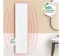Radiateur électrique - Klarstein - 120 x 30 cm - Chauffage infrarouge - Chauffage infrarouge - classe de protection IP54- Blanc