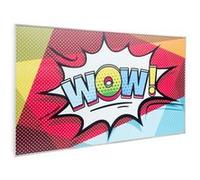 Radiateur infrarouge - Klarstein Wonderwall Air Art 60 - Panneau chauffant - 101x60cm - 600W - Télécomande - Pop art Multicolore G