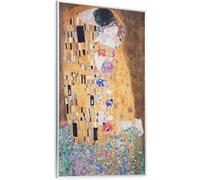 Radiateur infrarouge - Klarstein Wonderwall Air Art Kuss - Panneau chauffant - 101x60cm - 600W - Télécommande - Multicolore Multicolore G