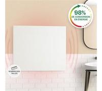 Klarstein Wonderwall Air Infinite Radiateur infrarouge 60x50 cm 300 W Chauffage électrique - Blanc