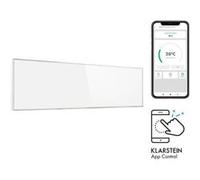 Klarstein Radiateur infrarouge Wonderwall Smart 30x100 cm WiFi Minuterie IP24 300W Blanc