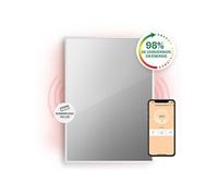 Radiateur infrarouge - La Palma 750 - Miroir chauffant - 85x60cm - 750W - Connecté - Blanc