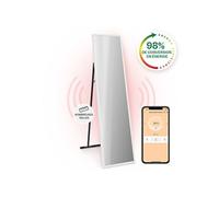 Radiateur infrarouge - La Palma 900 - Miroir chauffant - 40x160cm - 900W - Connecté - Blanc