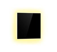 Klarstein Radiateurs Chauffage Radiant Electrique IP44, Chauffage salle de bain infrarouge Intelligent WiFi et App, Radiateur Electrique Mural 500W, Heater avec Détection Fenêtre Ouverte, Thermostat