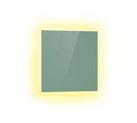 Klarstein Radiateurs Chauffage Radiant Electrique IP44, Chauffage salle de bain infrarouge Intelligent WiFi et App, Radiateur Electrique Mural 500W, Heater avec Détection Fenêtre Ouverte, Thermostat