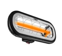 Radiateur Infrarouge - Neo Tools - 2000 W - Ip65 - Élément Chauffant À Faible Éblouissement - Orange Multicolore