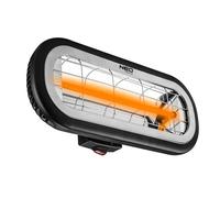 Radiateur Infrarouge - Neo Tools - 2000 W - Ip65 - Élément Chauffant À Faible Éblouissement - Orange Multicolore