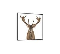 Radiateur infrarouge - Wonderwall Air Art - Panneau chauffant - 60x60cm - 350W - Connecté - Cerf