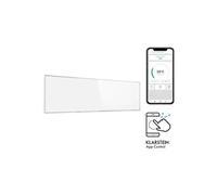 Wonderwall Smart radiateur infrarouge 100 x 30 cm contrôle par application 300 W Minuteur hebdomadaire IP24