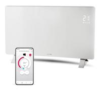 Sencor Radiateur intelligent Wi‑Fi en verre SCF 4740WH 2400 W 2 niveaux thermostat Blanc