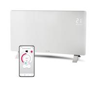 Radiateur Intelligent Wi-fi En Verre - Sencor - Scf 4740wh - 2400 W - 2 Niveaux - Thermostat - Blanc SENCOR