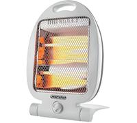 Mesko MS7710 Chauffage à Quartz Basse Consommation Chauffage Électrique d'Appoint, Radiateur Infrarouge pour salle de bain avec 2 Lampes, 2 Niveaux de Puissance, 400/800 W