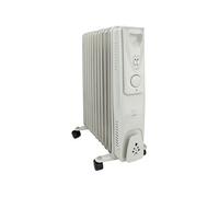 Voltman Radiateur mobile bain d'huile 2500 W Blanc | Confort thermique : radiateur mobile bain d'huile 2500W, Blanc ; caractéristiques selon le modèle