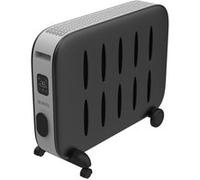 Radiateur mobile CERAMDUO 1522 à chaleur douce noir 1500W
