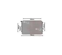Radiateur Moteur Essence 1.4 Pour Volkswagen Golf Cabrio (Depuis 11/2011)