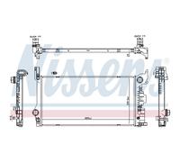 Nissens Radiateur moteur 606565 – Refroidissement pour Polestar, Volvo