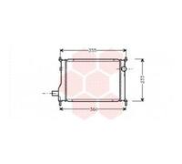 Radiateur Moteur Pour Austin Mini De 1996 À 2002 Version 1.3i